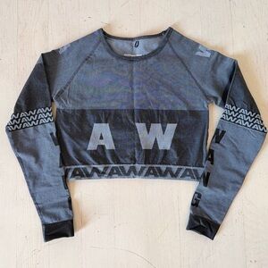 Alexander Wang x H&M Long Sleeve Crop Top